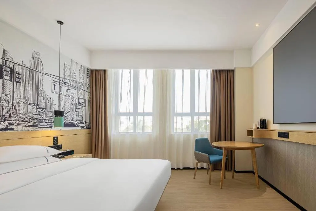 Bed in City Comfort Inn Chongqing Fuling North Station Taiyi Avenue