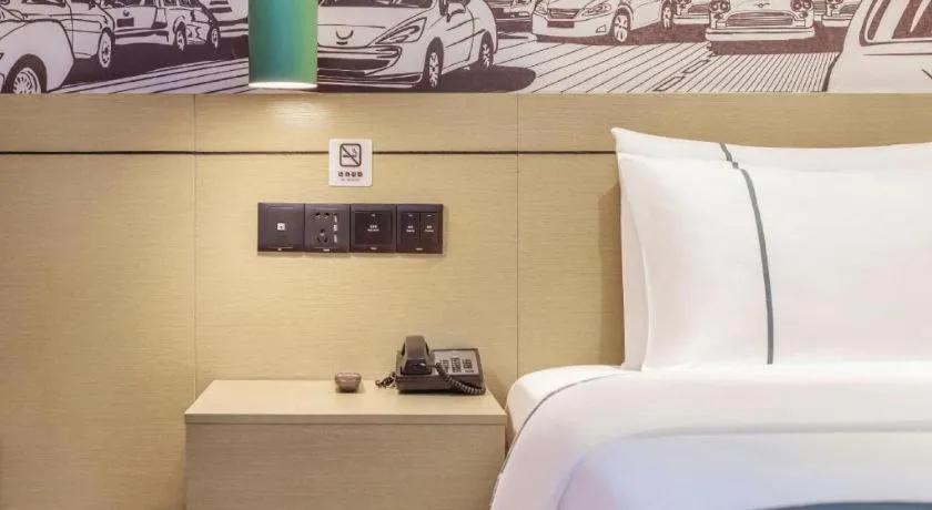 Bed in City Comfort Inn Chongqing Fuling North Station Taiyi Avenue