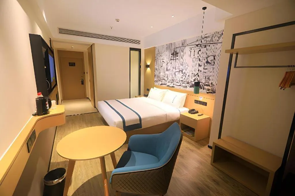 Bed in City Comfort Inn Chongqing Fuling North Station Taiyi Avenue