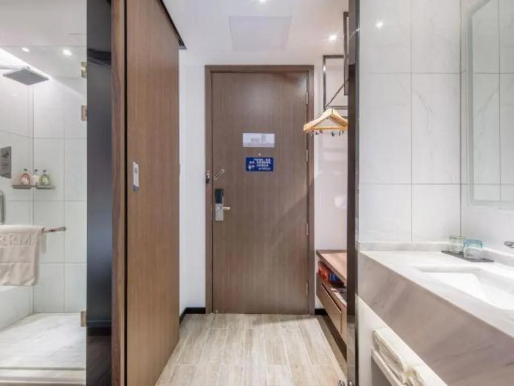 Bed in Borrman Hotel Wuzhou Teng County