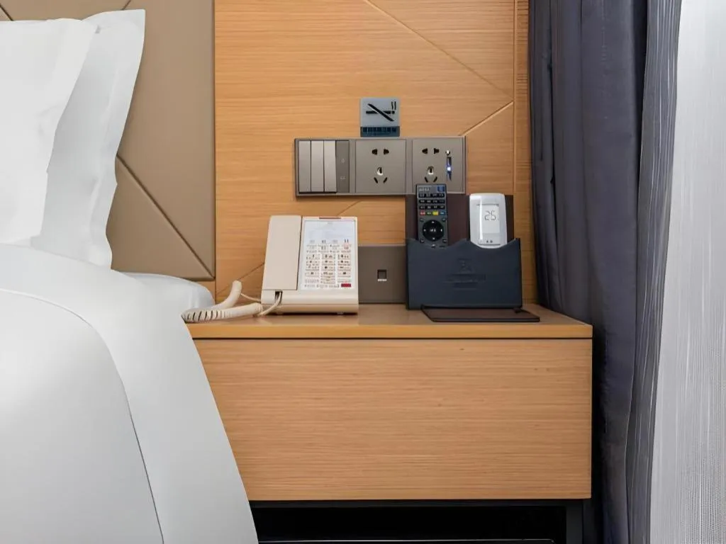 Bed in Borrman Hotel Guangzhou Shisanhang Ximenkou Metro Station