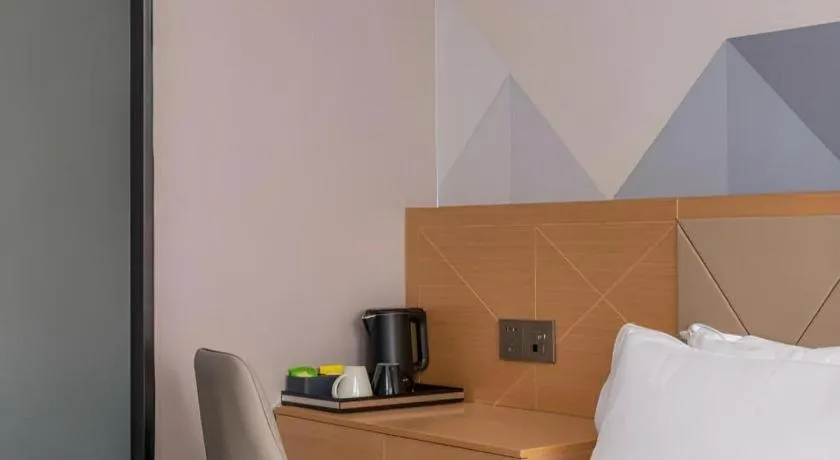 Bed in Borrman Hotel Guangzhou Shisanhang Ximenkou Metro Station