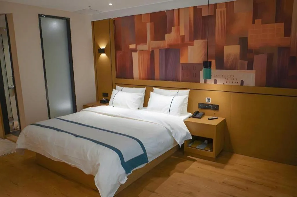 Bed in City Comfort Inn Chongqing Yongchuan Xuefu Avenue Wanda