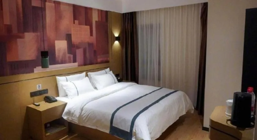 Bed in City Comfort Inn Chongqing Yongchuan Xuefu Avenue Wanda