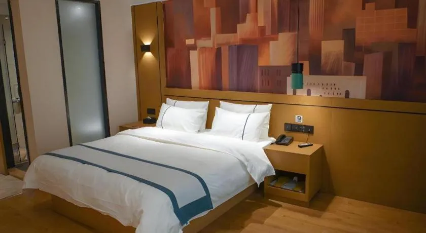 Bed in City Comfort Inn Chongqing Yongchuan Xuefu Avenue Wanda