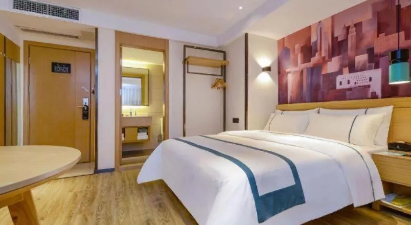 Bed in City Comfort Inn Lijiang Ancient City Qixing Street