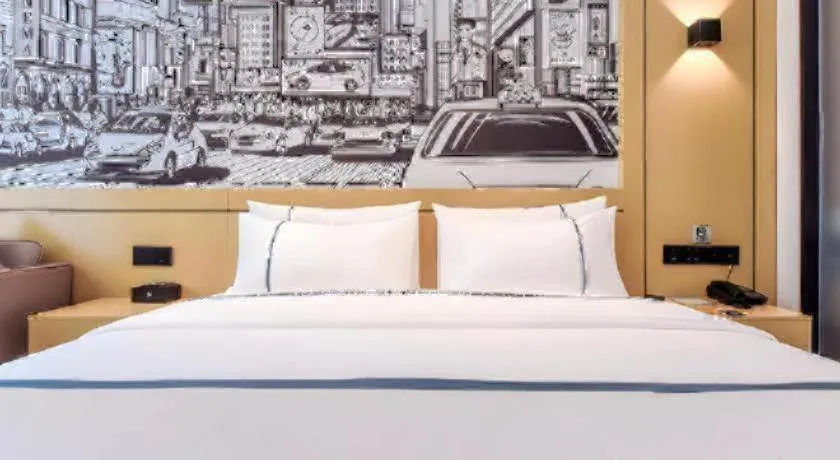 Bed in City Comfort Inn Lijiang Ancient City Qixing Street