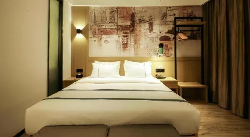 Bed in City Comfort Inn Lijiang Ancient City Qixing Street