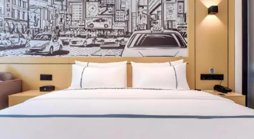 Bed in City Comfort Inn Lijiang Ancient City Qixing Street