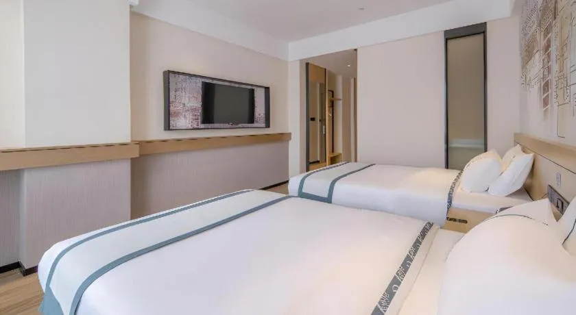 Bed in City Comfort Inn Pingxiang Free Trade Zone Redwood City