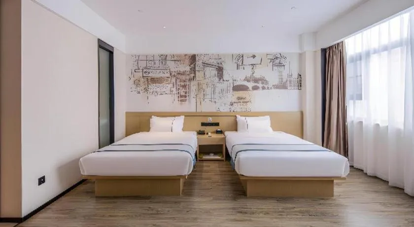 Bed in City Comfort Inn Pingxiang Free Trade Zone Redwood City