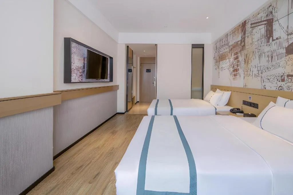 Bed in City Comfort Inn Pingxiang Free Trade Zone Redwood City