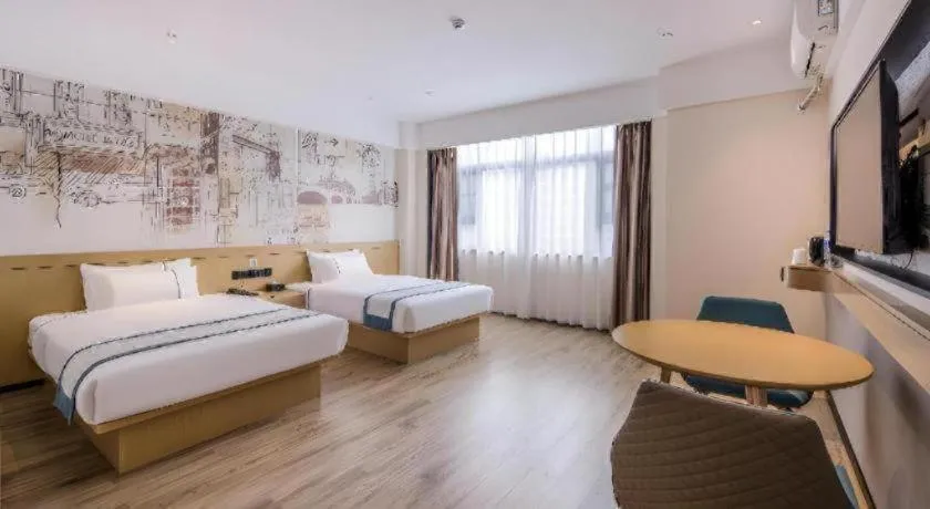 Bed in City Comfort Inn Pingxiang Free Trade Zone Redwood City