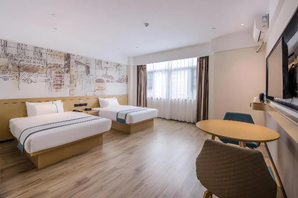 Bed in City Comfort Inn Pingxiang Free Trade Zone Redwood City