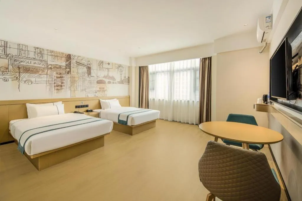 Bed in City Comfort Inn Pingxiang Free Trade Zone Redwood City