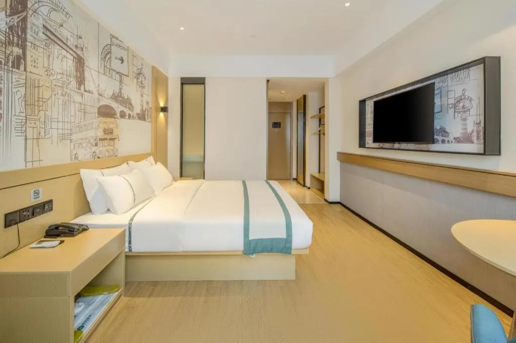 Bed in City Comfort Inn Pingxiang Free Trade Zone Redwood City