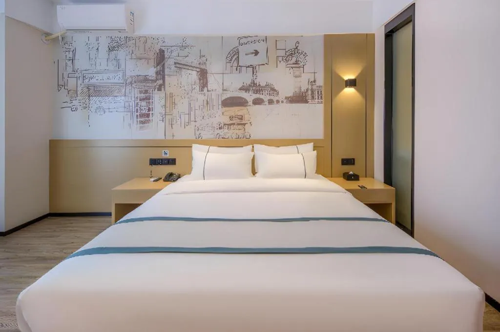 Bed in City Comfort Inn Pingxiang Free Trade Zone Redwood City