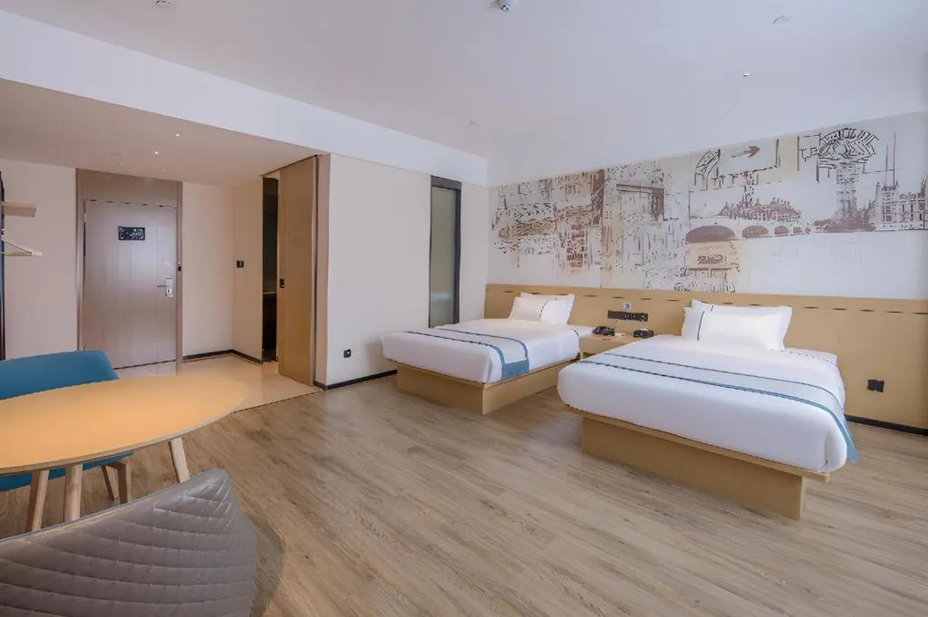 Bed in City Comfort Inn Pingxiang Free Trade Zone Redwood City