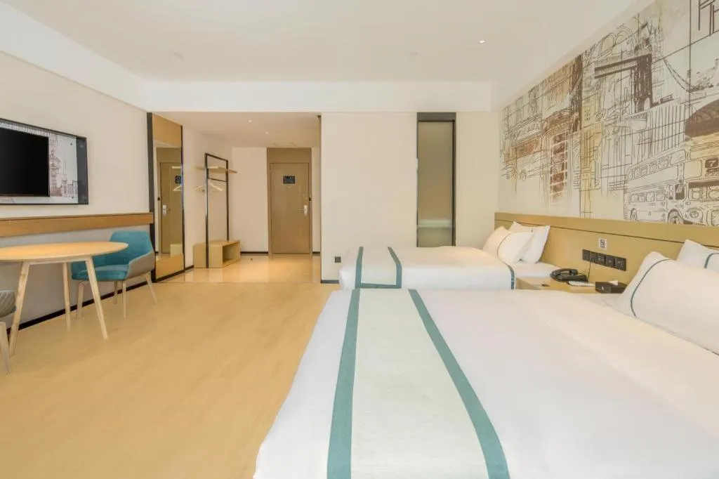 Bed in City Comfort Inn Pingxiang Free Trade Zone Redwood City