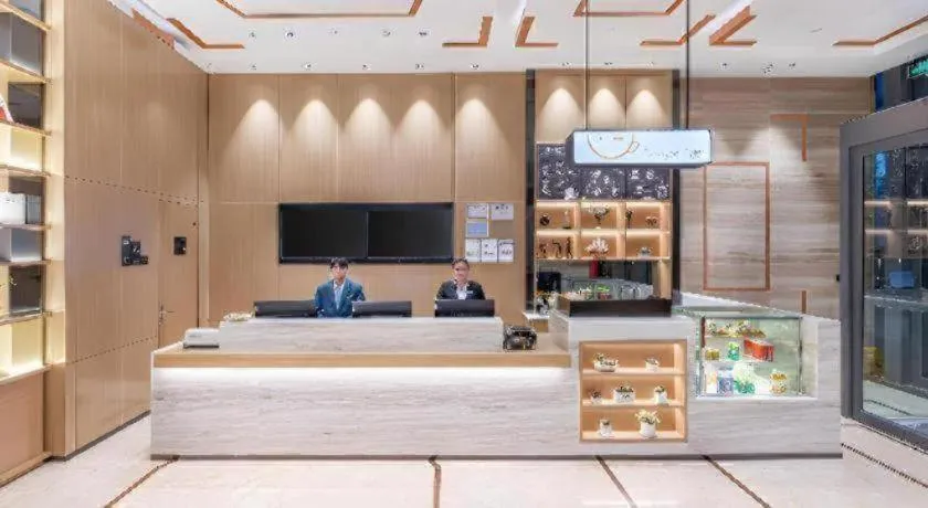 Bed in City Comfort Inn Yancheng Xihuan Road Wanda Plaza