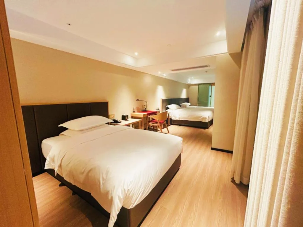 Bed in Echeng Hotel Enshi Minzu Road