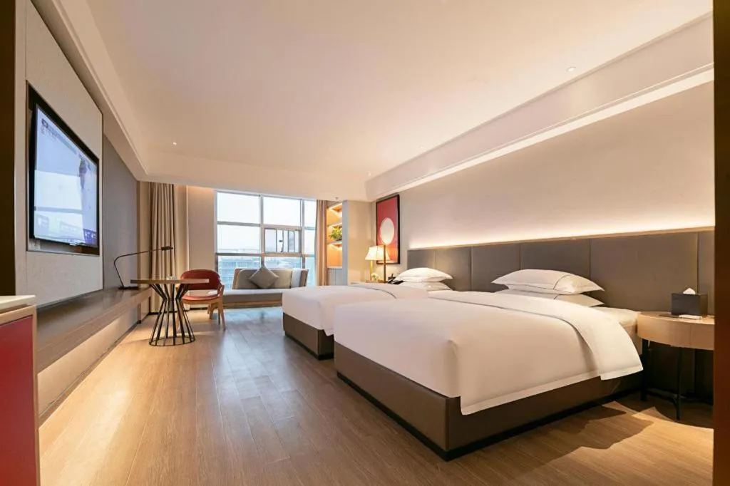 Bed in Echeng Hotel Enshi Minzu Road