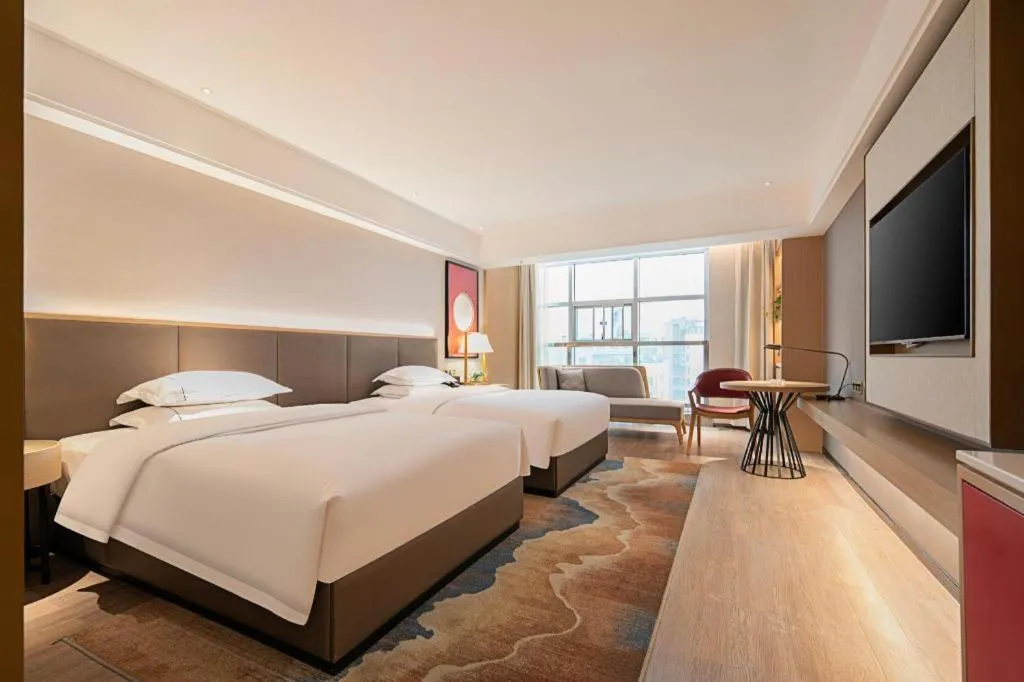 Bed in Echeng Hotel Enshi Minzu Road