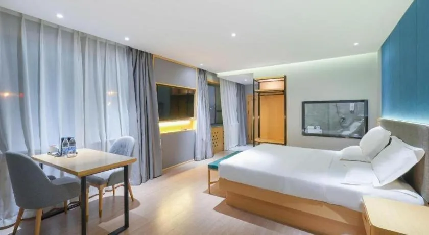 Bed in Green Tree Inn Urumqi San'gong Metro Station Exit