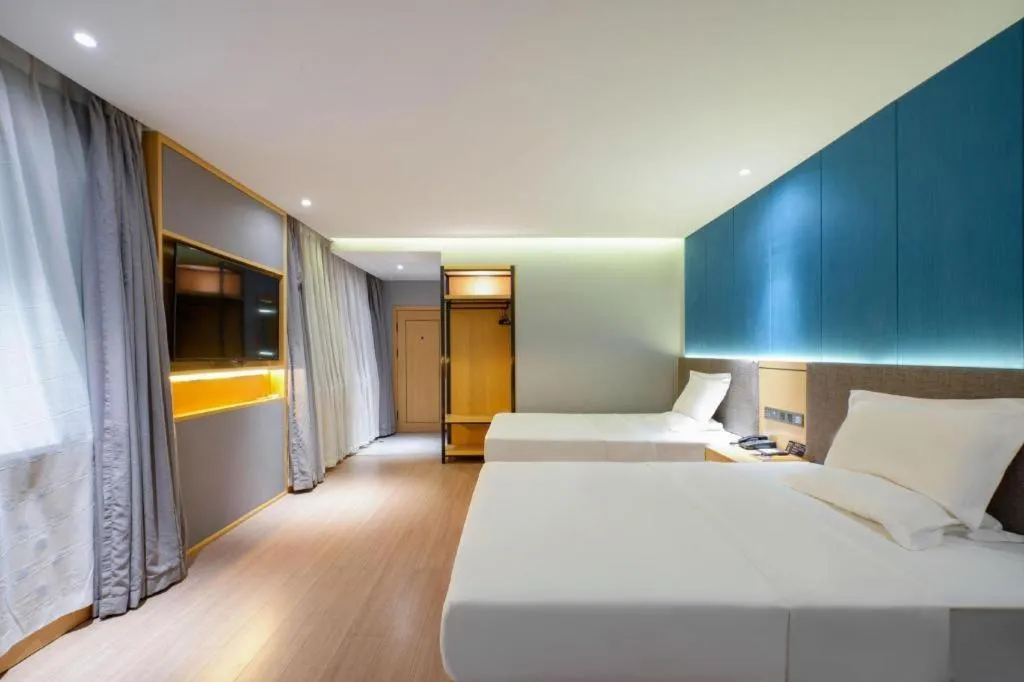 Bed in Green Tree Inn Urumqi San'gong Metro Station Exit