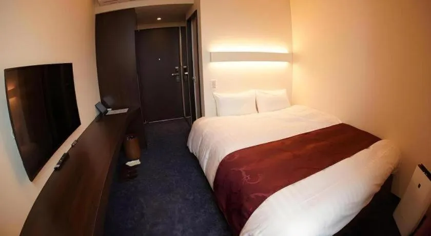 Bed in Hotel Miyoshino Annex