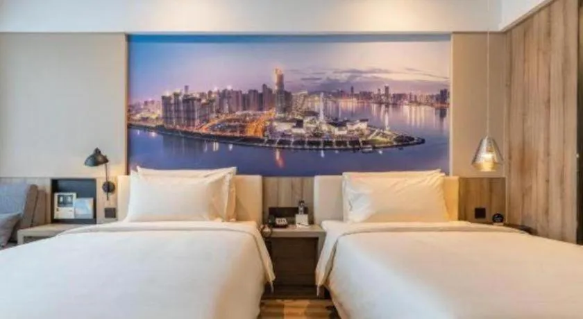 Bed in Atour Hotel Changsha Wuyi Square Wanbao Avenue