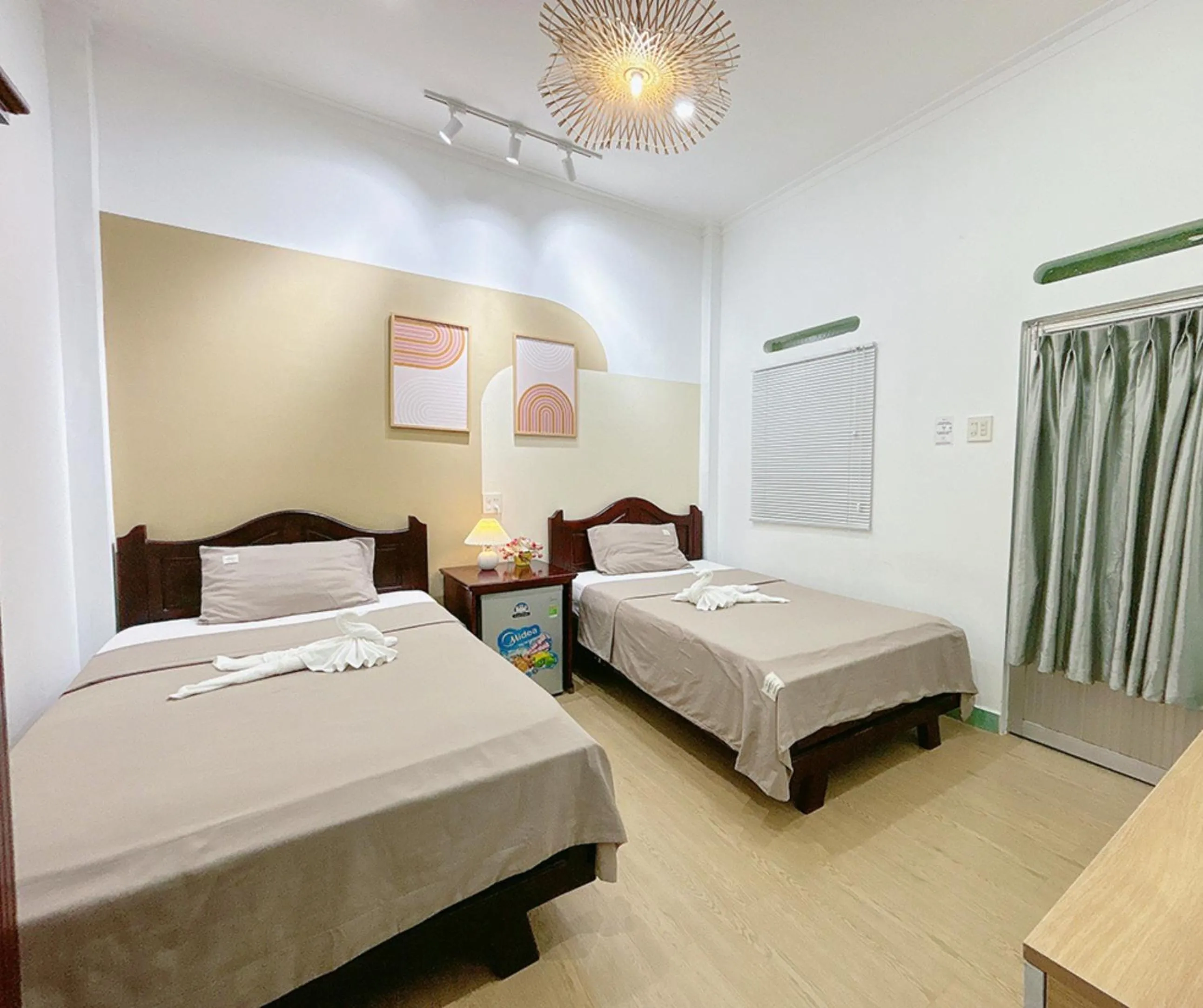 Bedroom, Bed in Quoc Dinh Guest House
