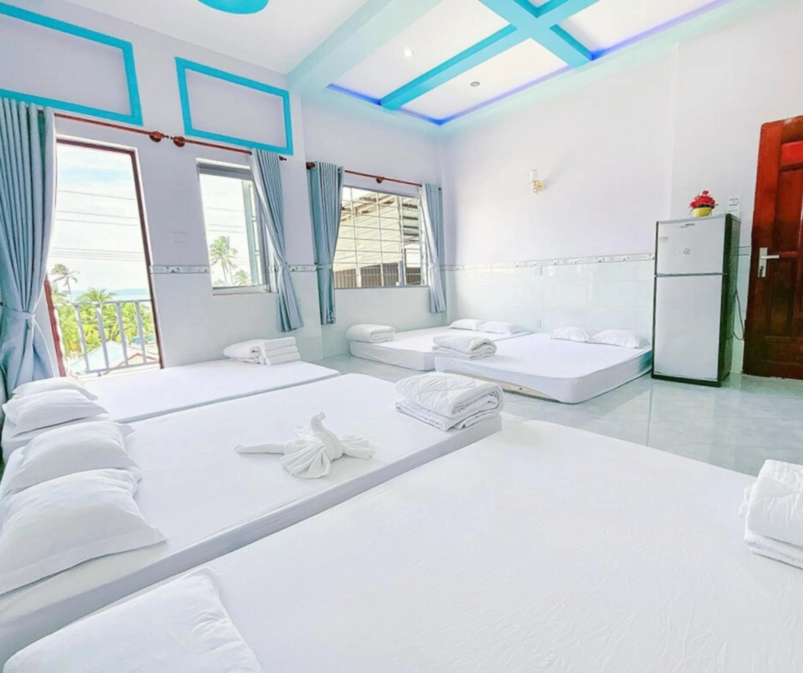 Bedroom, Bed in Quoc Dinh Guest House