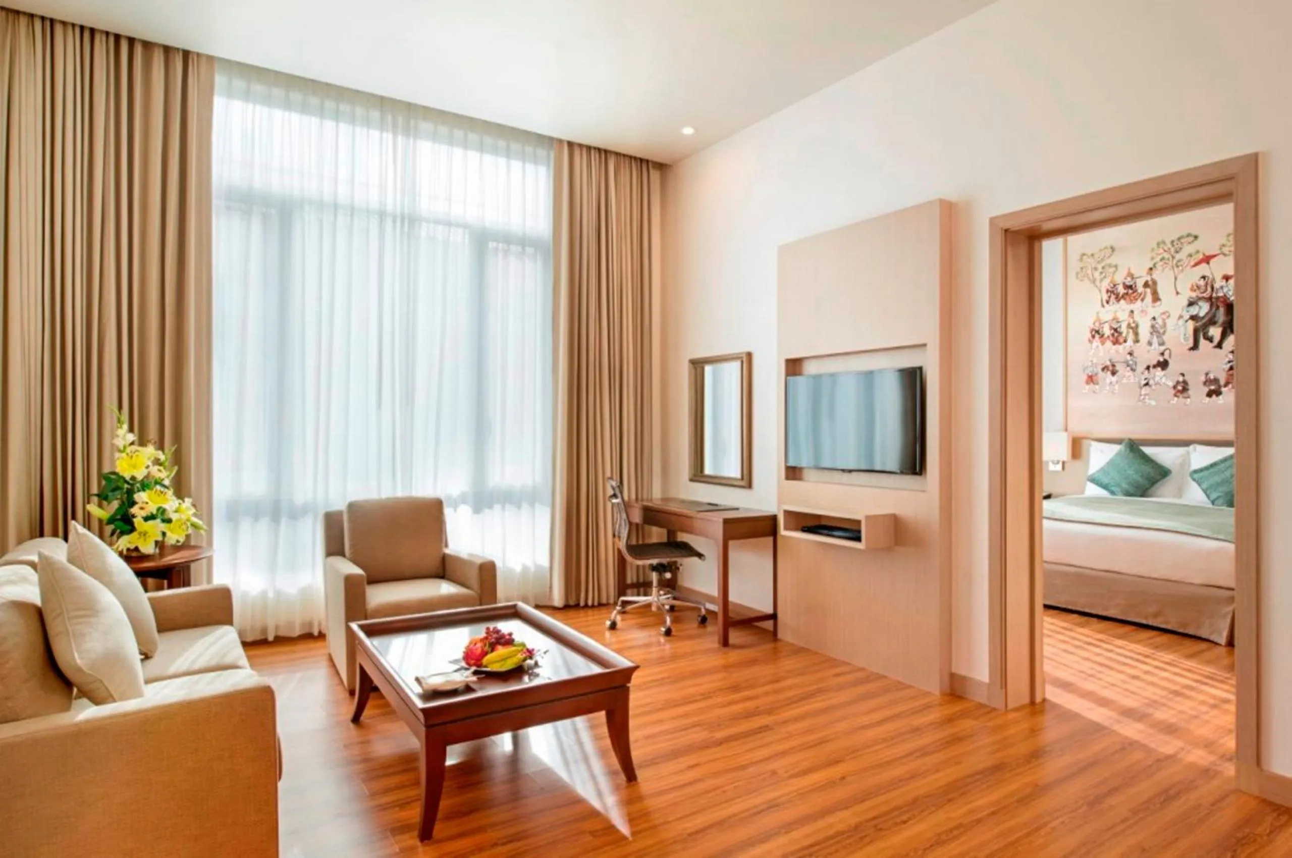 Living room in Jasmine Naypyitaw Hotel