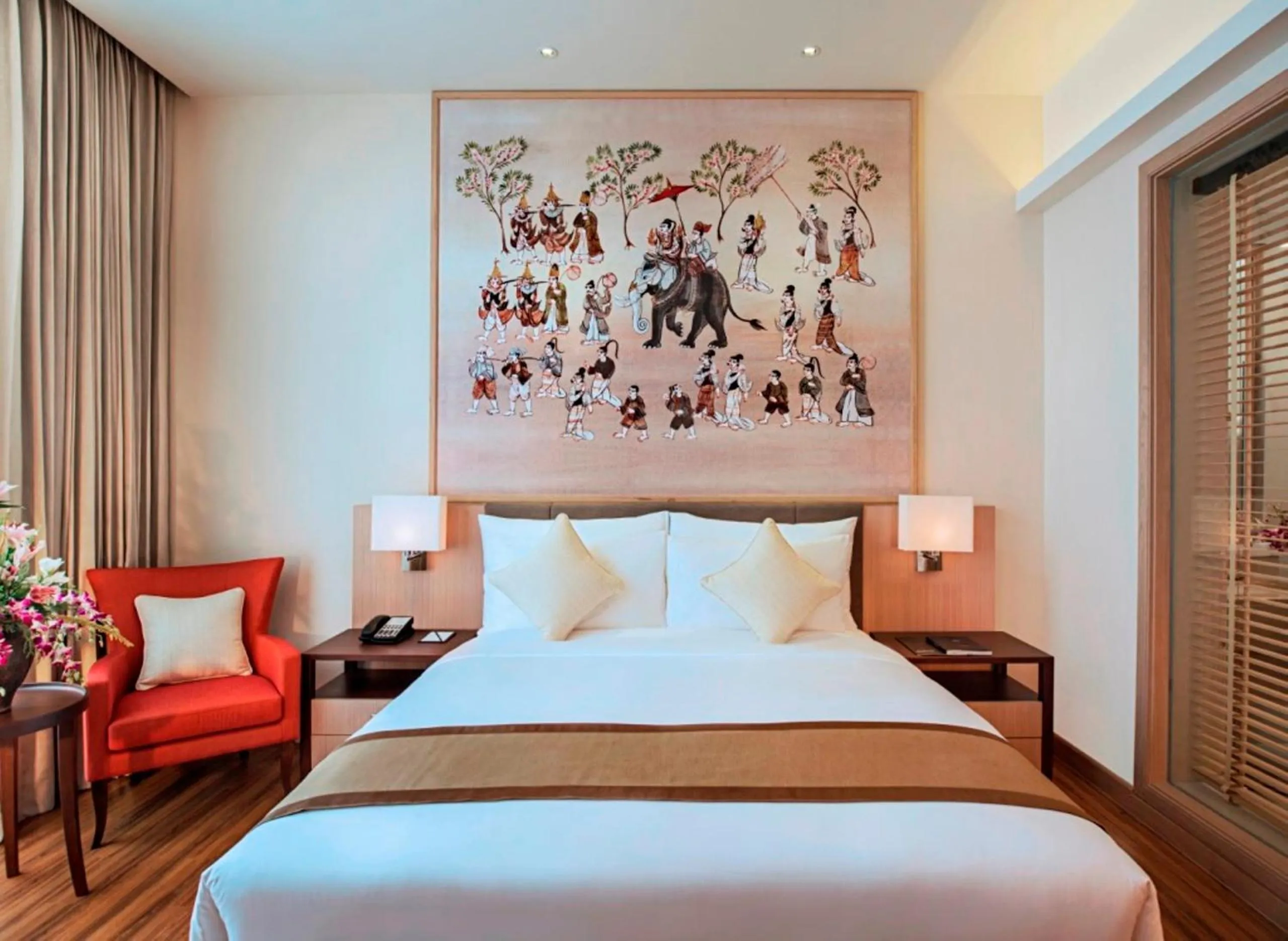 Bedroom in Jasmine Naypyitaw Hotel