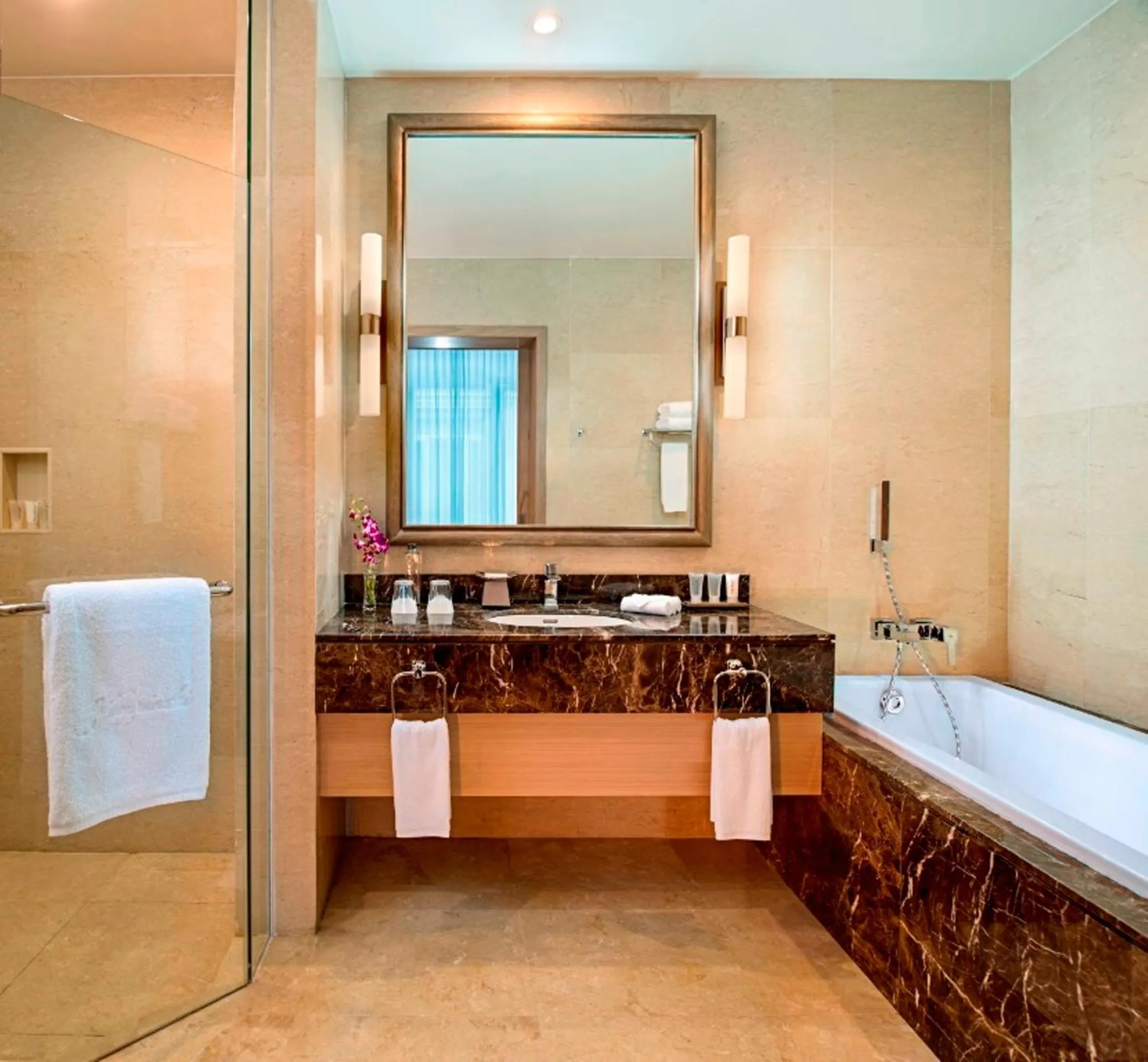 Shower in Jasmine Naypyitaw Hotel