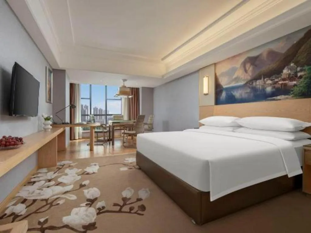 Bed in Vienna Hotel Yueyang East Station