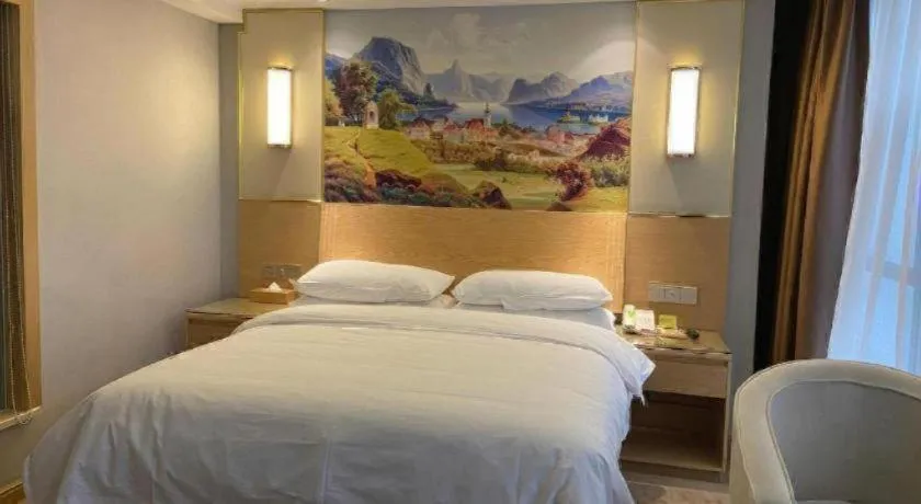 Bed in Vienna Hotel Yueyang East Station