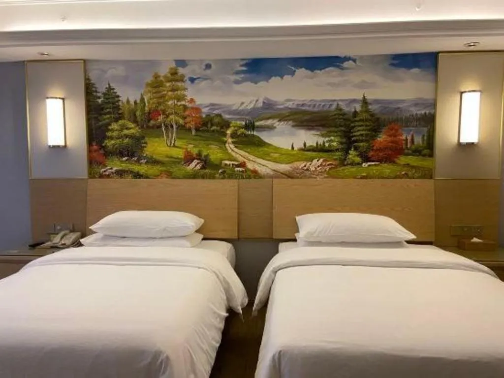 Bed in Vienna Hotel Yueyang East Station