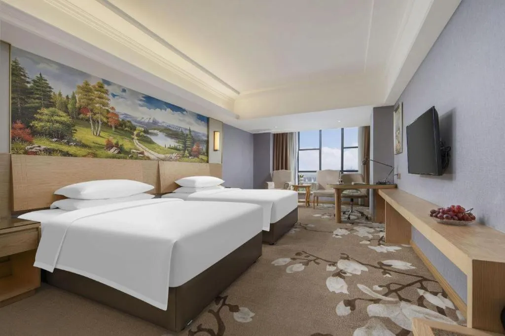 Bed in Vienna Hotel Yueyang East Station