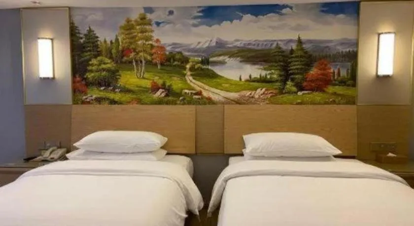 Bed in Vienna Hotel Yueyang East Station