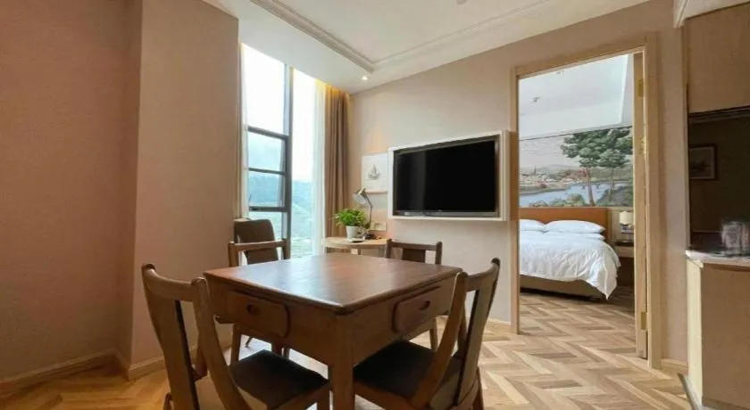 Bed in Vienna Hotel Chongqing West Station Square