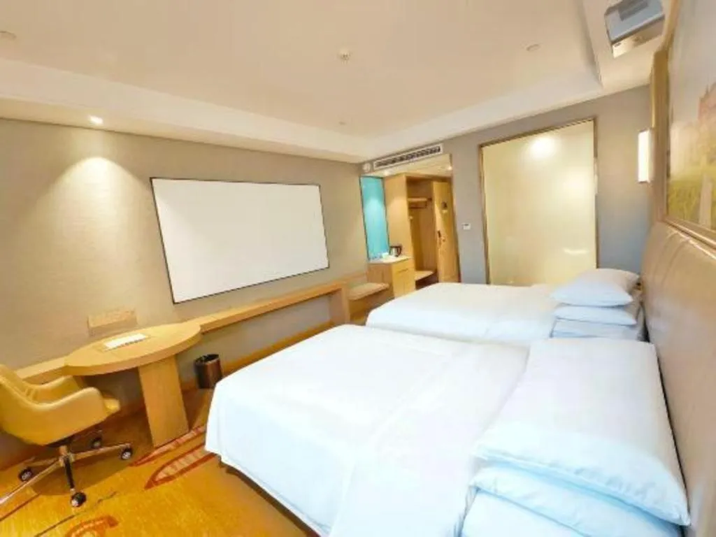 Bed in Vienna Hotel Jinjiang Bus Passenger Station