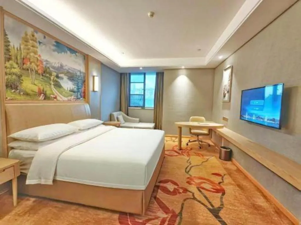 Bed in Vienna Hotel Jinjiang Bus Passenger Station