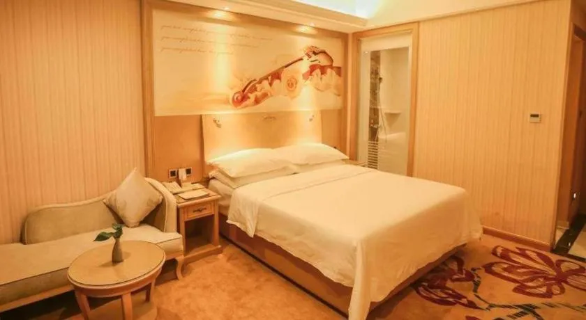 Bed in Vienna Hotel Chengdu North Railway Station North Square Wukuaishi Metro Station