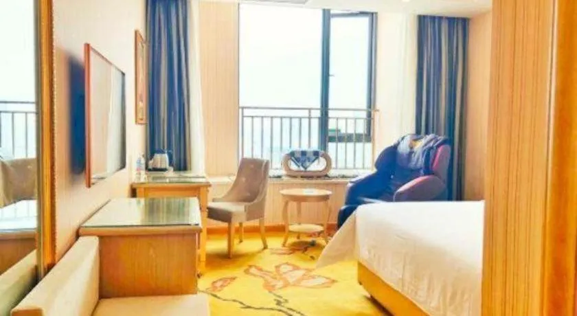 Bed in Vienna Hotel Chengdu North Railway Station North Square Wukuaishi Metro Station