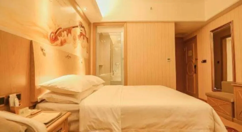 Bed in Vienna Hotel Chengdu North Railway Station North Square Wukuaishi Metro Station