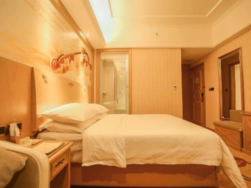 Bed in Vienna Hotel Chengdu North Railway Station North Square Wukuaishi Metro Station