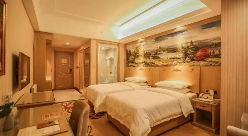 Bed in Vienna Hotel Chengdu North Railway Station North Square Wukuaishi Metro Station