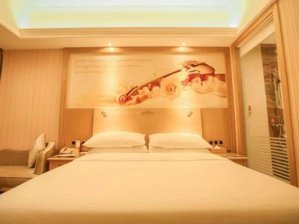 Bed in Vienna Hotel Chengdu North Railway Station North Square Wukuaishi Metro Station